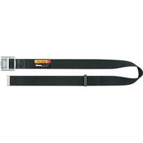 Tajima New Standard Safety Body Size 145cm Durable Steel Strong Nylon Belt Belt, Belt, L, Black, BSL145-BK, Length, One-Finger Buckle, Extra-Thick