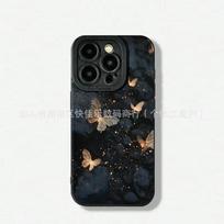 Ins retro butterfly iPhone apple 14plus/15/16/17 case 11/12/13 promax niche iPhone 11