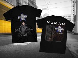 2 sides The Psychedelic Furs Gary Numan 2026 Tour Shirt Unisex S-5XL E1586 XXL