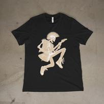 Punk Rock Skeleton Shirt Guitar Player Skeleton Tee Rock Music Graphic XXXXL