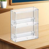 Clear Display Box Collectibles Showing Cabinet Miniature Multi Layer Car Model Showcase 1 layer ladder