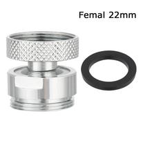 Faucet Fittings Swivel Aerator Adapter 360 Degree Adjustable Faucet Adapter Tap Aerator Connector Femal 22mm