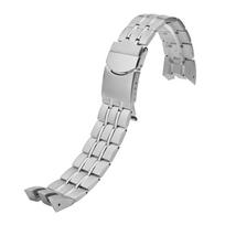 21 mm aukštos kokybės laikrodžio grandinėlė Swatch YRS403 Flyback serijos apyrankei, modifikuotas tvirto plieno specialus laikrodžio dirželis, vyriškas modelis 21mm sidabras