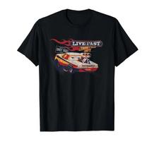 Disney And Pixar Cars Snot Rod Live Fast Vintage T-Shirt_ 4XL