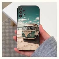 C-Combi Van Surf  Case For Samsung S22,S25,S20,S10,Plus,Ultra,S24,S23,FE,S21,S9,Lite,Soft Silicone Black SamsungS9