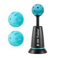 Pop-up Baseball Hitting Trainer with 3 Balls, Mini Baseball Batting Tee for Perfect Swing, Baseball Hitting Practice Equipment Without a