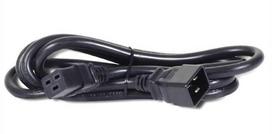Bachmann Power Cord IEC320/C19-C20 2m Black