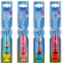 Peppa Pig Flashing Toothbrush Set with Suction Cup