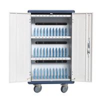 Techly Trolley USB Charging Station  Ventilated for 30 Notebooks /