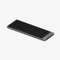 Lofree Flow 2 84 keyboard Universal USB + RF Wireless + Bluetooth QWERTY Black, Grey