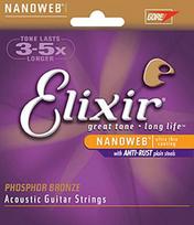 Elixir Strings 16002 musical instrument strings Acoustic 6 pc(s) Steel Guitar