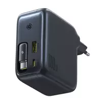 Baseus EnerCore CJ11 travel charger | 100W | USB-C, USB-A | with USB-C cable included | black