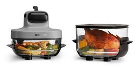 DREAME Tasti Single Stand-alone 1500 W Hot Air Fryer Black, Transparent, White