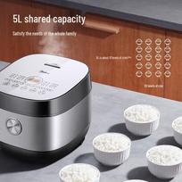 Midea 5L Multi-function Smart Micro-pressure Electric Rice Cooker CN plug (adapter included) pilka spalva