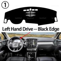 Car Dashboard Cover Mat for Volvo XC40     2024 2025 Anti-Slip Dashboard Cover Protective Pad Sunshade Carpet Left Hand Black