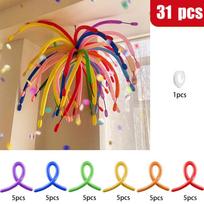 31-Piece Balloon Party Decor Set for Birthday Celebrations, Graduation Parties, and Playful Backdrop Decorations others