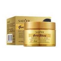 24K Gold Shine Repair Mask Improve Roughness Face Masks Moisturizing Nourishing Facial Washable Skin Care Mask 120g