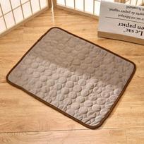 Šunų girdymo kilimėlis, kvėpuojantis kilimėlis, katės sofa, naminių gyvūnėlių lova, skalbiamas mažiems, vidutiniams, dideliems šunims XS 40x30 cm kava