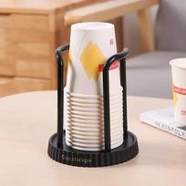 Disposable Cup Storage Holder Rack Shelf Water Tea Cups Dispenser Mug Display Stand Organizer Supplies Home Organization juoda