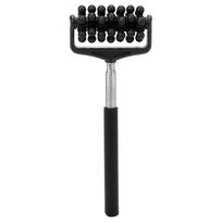 Back Massage Roller Stick Men Women Household Muscle Soreness Pain Relief Telescopic Roller Massager Dark Blue