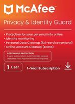 McAfee - Privacy & Identity Guard Online Protection + ID Monitoring + Cleanup for 12 Months Key GLOBAL