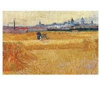 PVC kilimėliai padėkliukai stalui atsparūs vandeniui stalo indų padėkliukas Monet Van Gogh puodeliui dubenėliui padėkliukai neslystantys izoliaciniai padėkliukai rinkinys 45x30CM