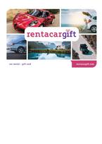 RentacarGift Gift Card 100 EUR Key BELGIUM