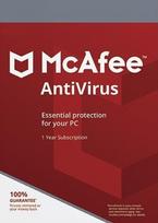 McAfee AntiVirus 3 Device 1 Year ( PC, Android, Mac, iOS ) McAfee Key GLOBAL