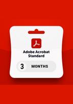 Adobe Acrobat Standard 3 Months Subscription Key GLOBAL
