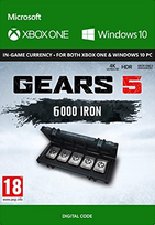 Gears of War 5: 6,000 Iron PC/XBOX LIVE Key EUROPE