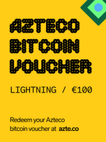 Azteco Bitcoin Lightning Voucher 100 EUR Key GLOBAL