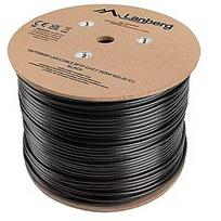 Lanberg Cable LAN SFTP cat.7 305m wire outdoor CU FLUKE PASSED black LCS7-21CU-0305-BK
