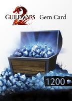 Guild Wars 2 1200 Gems Card Official website Key EUROPE