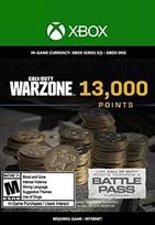 13,000 Call of Duty: Warzone Points (Xbox Series X/S) XBOX LIVE Key EUROPE