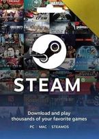 Steam Wallet Gift Card 110 USD Steam Key IRAQ