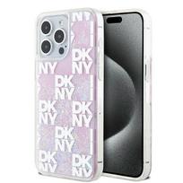 Etui Dkny Liquid Glitter Multilogo Do Iphone 15 Pro Max, Różowy/Pink