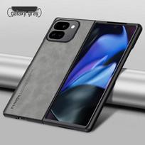 Google Pixel 10 Pro Fold Leather Texture Frosted Protective Case 10 Pro Fold