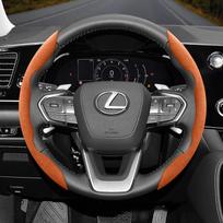 VLI1 Suitable for Lexus steering wheel covers: ES200, RX300, NX200, CT200h, UX260L, LS500. Fleece-covered pickup truck handle covers.