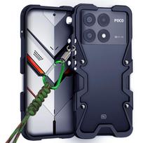 Xiaomi POCO F6 PRO Metal Mobile Phone Case Protective Case Shockproof and Drop-proof All-inclusive Mechanical Model Mechanical xiaomi pocof6pro juoda