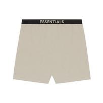 Fear of God Essentials FW20 Lounge Shorts With Waistband Logo Unisex Bottoms Tan FOG-FW20-175 XL