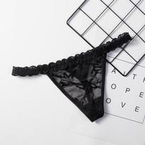 Moteriškos kelnaitės, kelnaitės, kelnaitės, nėriniuotos apatinės kelnaitės su „G-String“ T-BACK Moteriškos kelnaitės kelnaitės one size