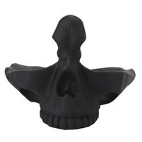 Skull Glasses Stand Lifelike Scratch Resistant Practical Statue Eyeglasses Holder with Storage Tray