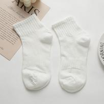 Moteriškos elastinės medvilninės kojinės, vidutinio ilgio kojinės, rudeninės, Millard stiliaus, kvėpuojančios, minkštos, sportinės, moteriškos antibakterinės kojinės 1 pair balta
