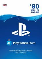 PlayStation Network Card 80GBP (UK) PSN Key UNITED KINGDOM