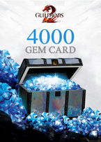 Guild Wars 2 4000 Gems Card Official website Key GLOBAL