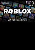 Roblox Card 100 AUD Robux Key AUSTRALIA