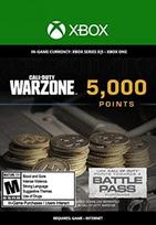 5,000 Call of Duty: Warzone Points XBOX LIVE Key GLOBAL