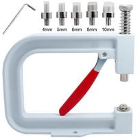 Household Manual Bead Nailer Set Non-Porous Bead Claw Nail Portable Hand Pressing DIY Pearl Inlay Machine
