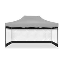 4 parois latérales transparentes Tourtecs pour pavillon pliable 3x4,5 m - Oxford 420D