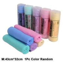Super Absorbent Car Chamois Towel PVA Pet Drying Bath Towel Multifunction Cleaning Drying Wipe M Color Random